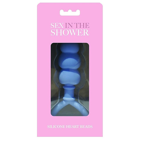 Silicone Heart Beads by Sportsheets