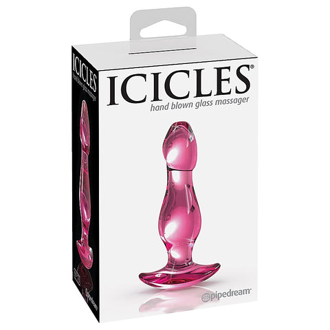 Icicles No. 73 Glass Anal Plug by Pipedream Products
