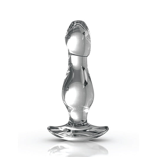 Icicles No. 72 Luxury Glass Butt Plug by Pipedream