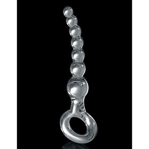 Icicles No 67 Glass Anal Beads Massager