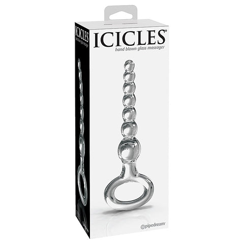 Icicles No 67 Glass Anal Beads Massager