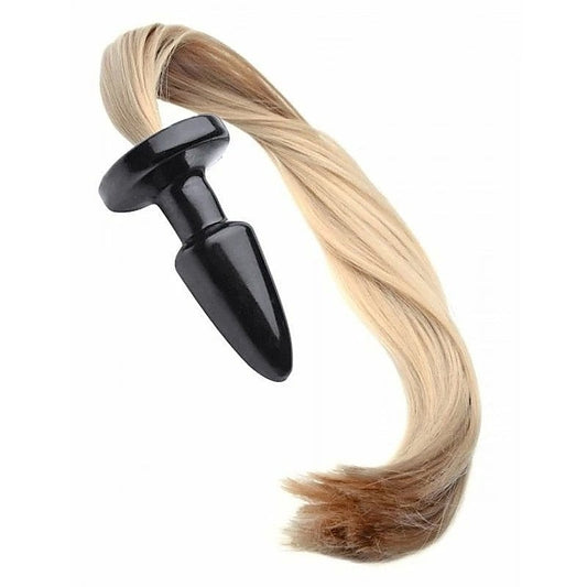 Blondie Pony Tail Butt Plug by XR Brands