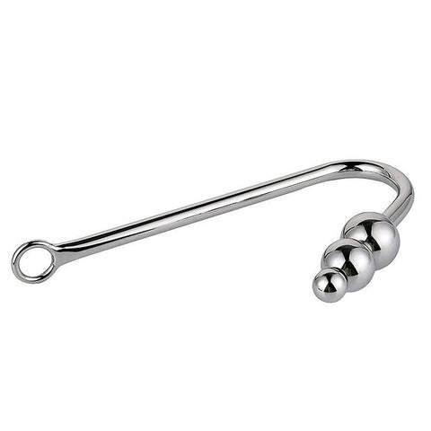 Three Ball Steel Anal Hook by BDStyle