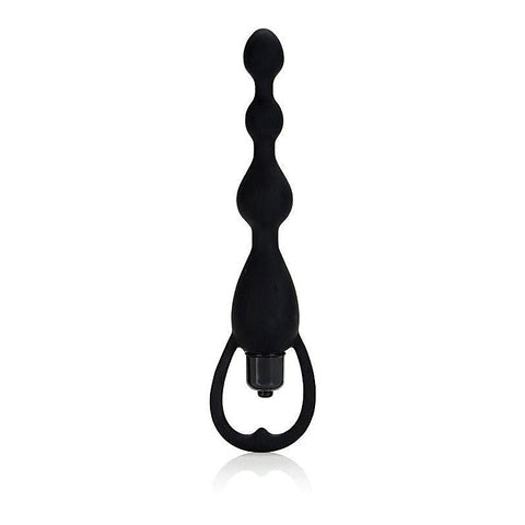 Silicone Vibrating Pleasure Anal Beads by California Exotics