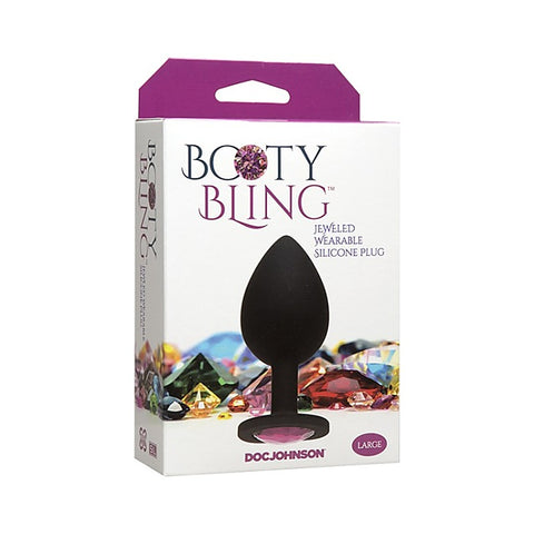 Booty Bling Large Silicone Butt Plug by Doc Johnson