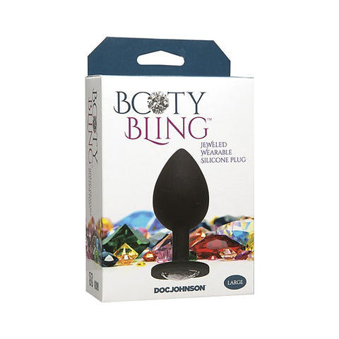 Booty Bling Large Silicone Butt Plug by Doc Johnson