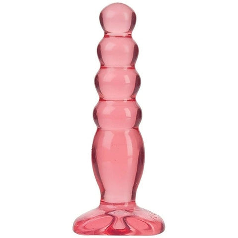 Crystal Jellies 5 Inch Anal Delight Pink by Doc Johnson