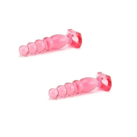 Crystal Jellies 5 Inch Anal Delight Pink by Doc Johnson