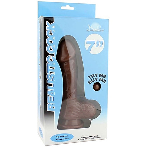 7" Vibrating Cock by Aphrodisia