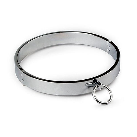 Secure, Stylish Metal Slave Collar by BDStyle