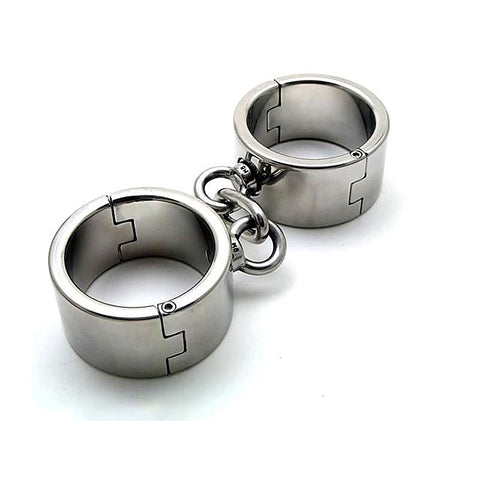 Hardcore Metal Bondage Cuffs by BDStyle