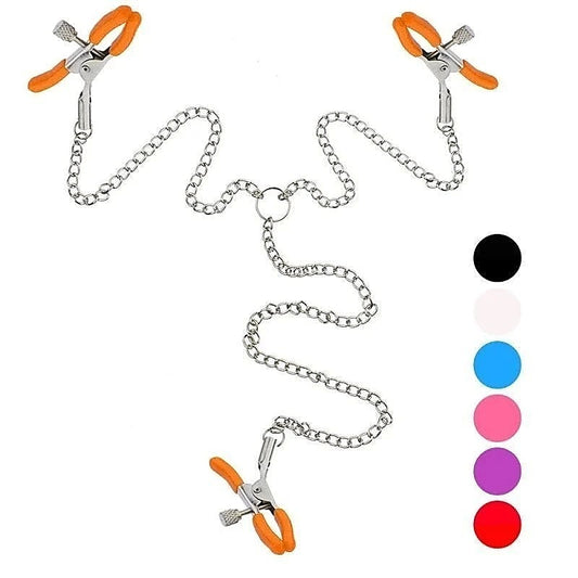 Twisted Nipple & Clit Clamps by BDStyle