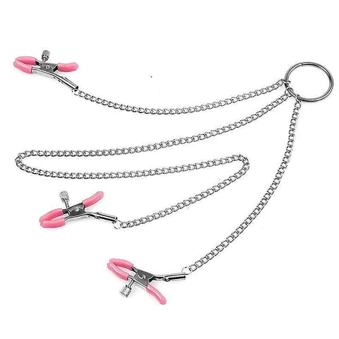 Twisted Nipple & Clit Clamps by BDStyle