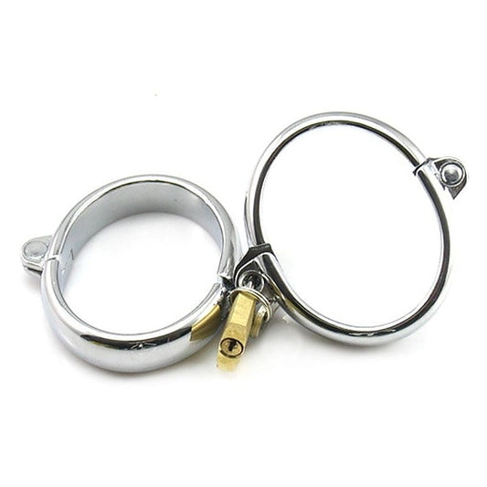 Lock Up Steel Cuffs by BDStyle