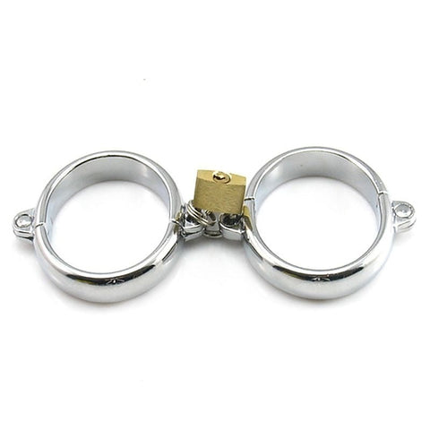 Lock Up Steel Cuffs by BDStyle