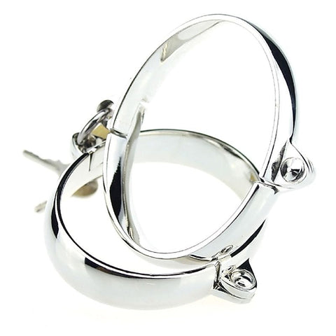 Lock Up Steel Cuffs by BDStyle