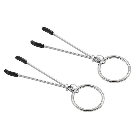 Tweezer Nipple Clamp with Metal O-Ring by BDStyle
