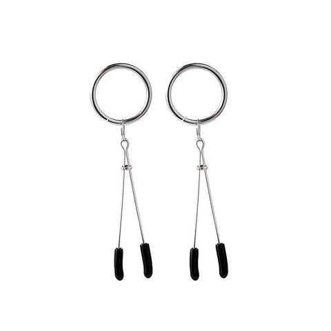 Tweezer Nipple Clamp with Metal O-Ring by BDStyle