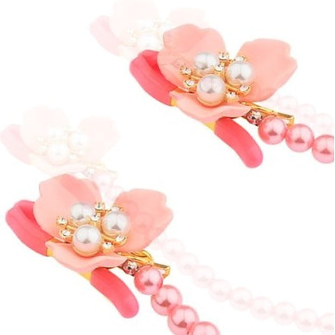 Naughty Nasty Nipple Clamps with Pearl by BDStyle