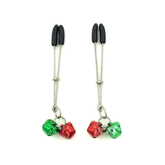 Bondage Nipple Clamps with Two Bells by BDStyle