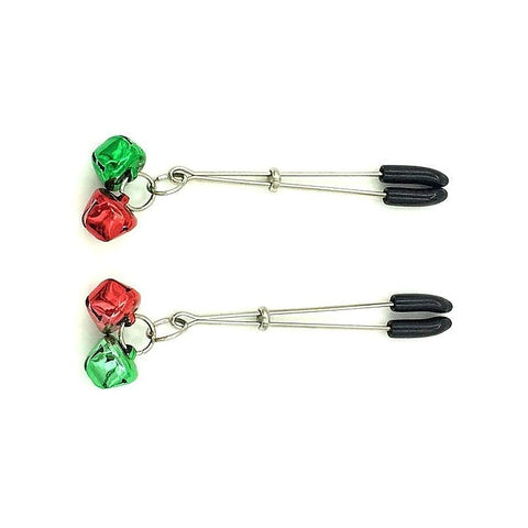 Bondage Nipple Clamps with Two Bells by BDStyle