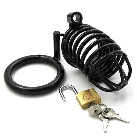 Ridem Tiger Black Male Chastity Device by BDStyle