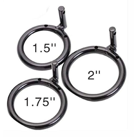 Caged Dragon Male Chastity Device Black