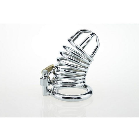 Ridem Tiger Silver Male Chastity Device by BDStyle