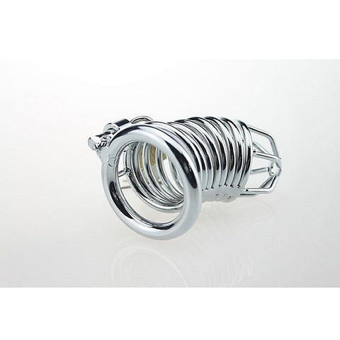Ridem Tiger Silver Male Chastity Device by BDStyle