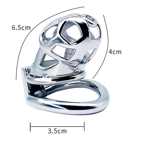 Hex Screw Cobra Chastity Lock Device by BDStyle