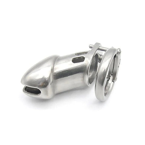 Double Barrel Silverado Male Chastity Device by BDStyle