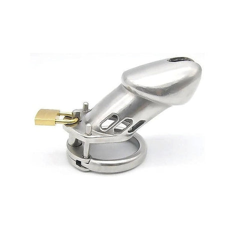 Double Barrel Silverado Male Chastity Device by BDStyle