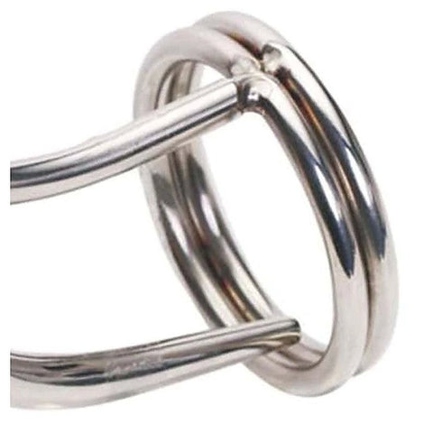 Dual Ringed Cock Trap Male Chastity by BDStyle