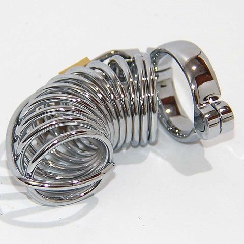 Twisted Male Chastity Device by BDStyle