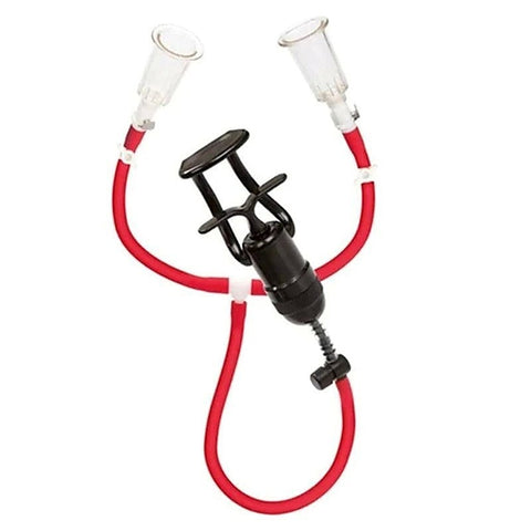 Double Cup Nipple Pump by BDStyle