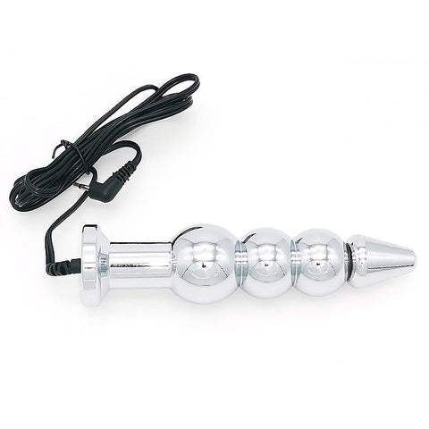Bipolar Metal Electric Shock Butt Plug by BDStyle