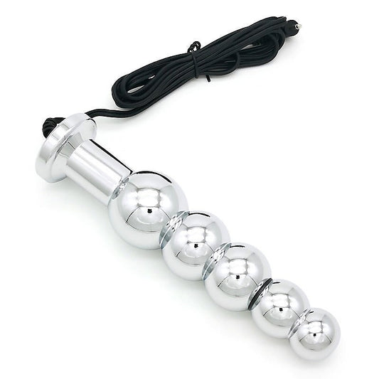 Bipolar Metal Electric Shock Butt Plug by BDStyle