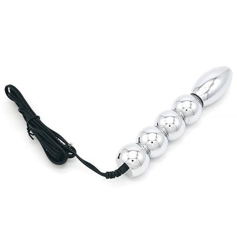 Bipolar Metal Electric Shock Butt Plug by BDStyle