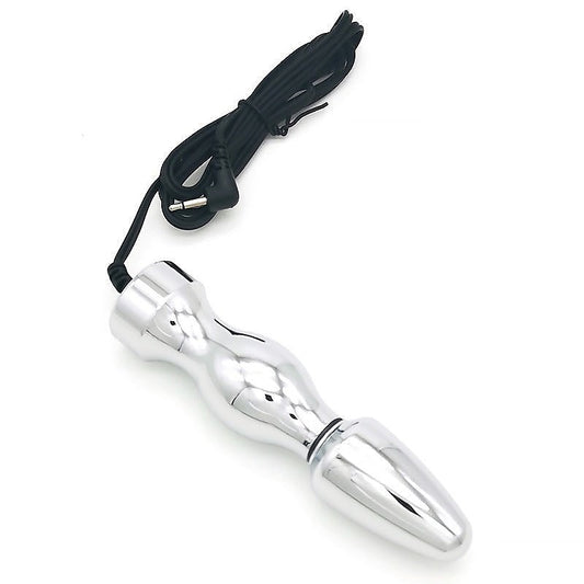 Bipolar Metal Electric Shock Butt Plug by BDStyle