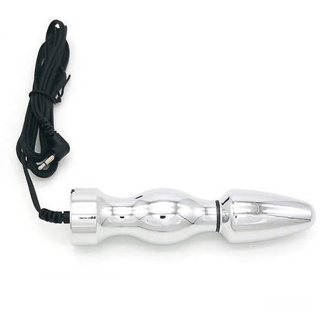 Bipolar Metal Electric Shock Butt Plug by BDStyle