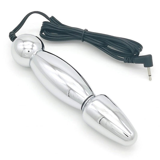 Bipolar Metal Electric Shock Butt Plug by BDStyle