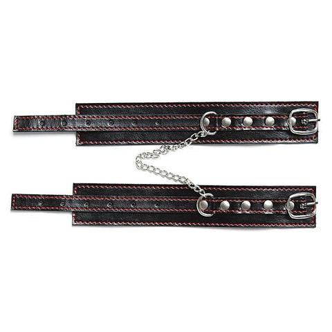 Class Single Rivet Adjustable BDSM Cuffs by BDStyle