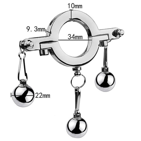 Sensual Stainless Steel Hanger by BDStyle