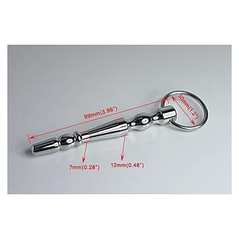 Super Nova Penis Plug With Glans Ring by BDStyle