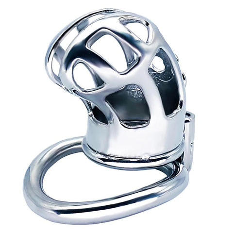 Hex Screw Bent Cock Lock Steel Cage by BDStyle