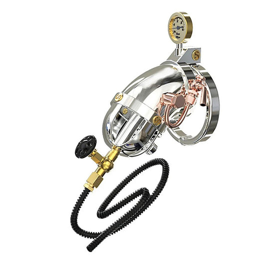 Victorian-Inspired Stainless Steel Chastity Cage by BDStyle