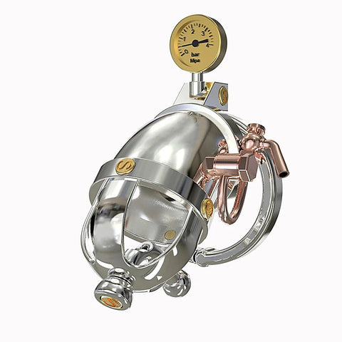 Victorian-Inspired Stainless Steel Chastity Cage by BDStyle
