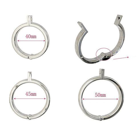 Victorian-Inspired Stainless Steel Chastity Cage by BDStyle