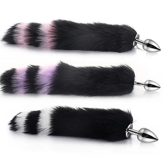 Vibrant 40cm Artificial Fur Tail by BDStyle