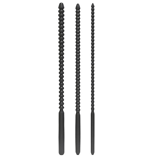 Thread 3 Size Silicone Penis Plug by BDStyle
